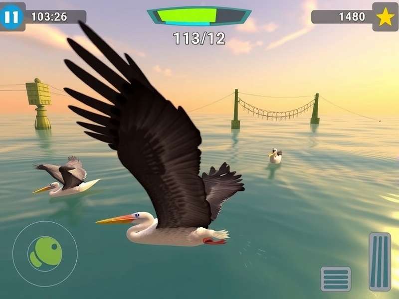 Pelican Pursuit Gameplay Screenshot